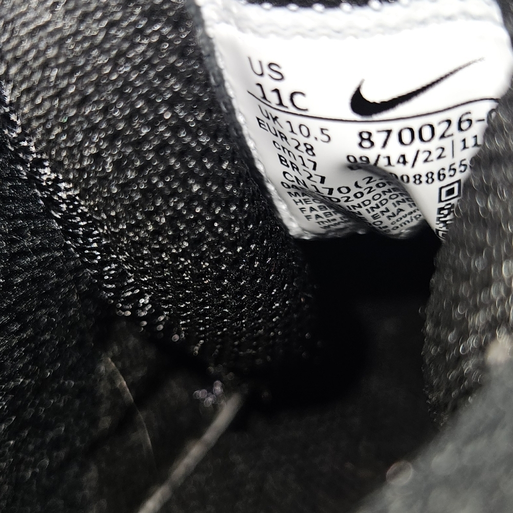 Nike Court All-Black High-Top Shoes - Picture 7 of 9